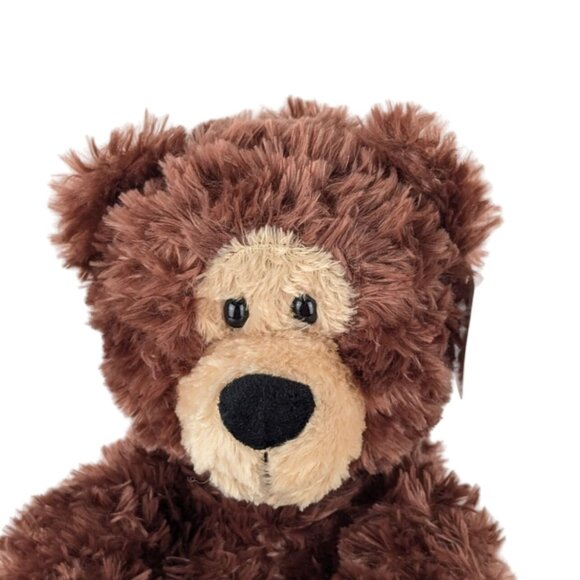 Aurora Brown Teddy Bear Plush 10" Stuffed Animal Toy Tan Face & Paws 2018 NWT - Picture 2 of 10